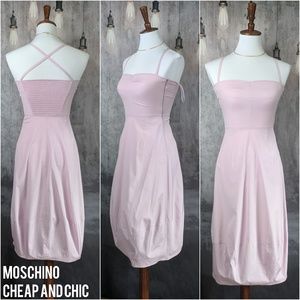 MOSCHINO Cheap and Chic lavender bell dress, size 4